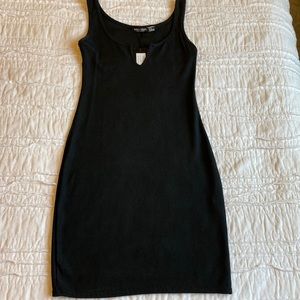 NWT Nastygal Ribbed Bodycon Dress